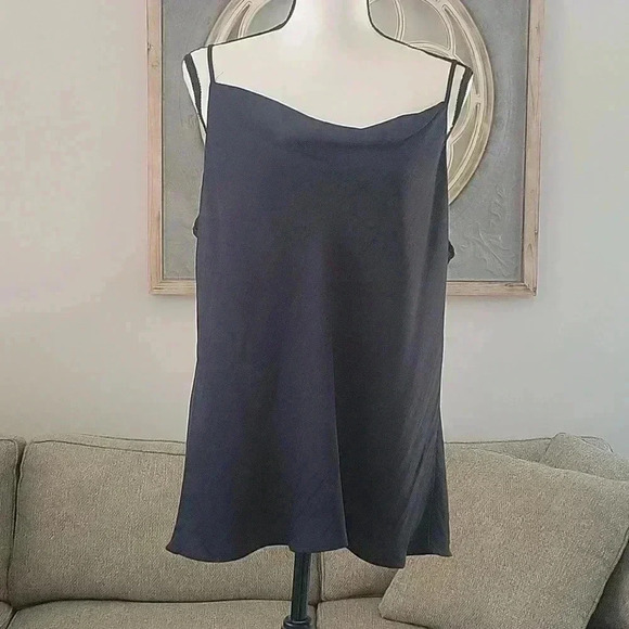 Loft Camisole Top Black Size X-Large Adjustable Spaghetti Straps Lightweight‎ - Picture 2 of 7